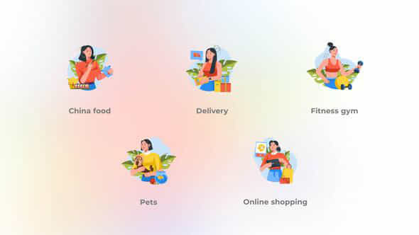 Online shopping - - VideoHive 42476416