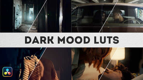 Dark Mood Luts Davinci Resolve - VideoHive 51915400