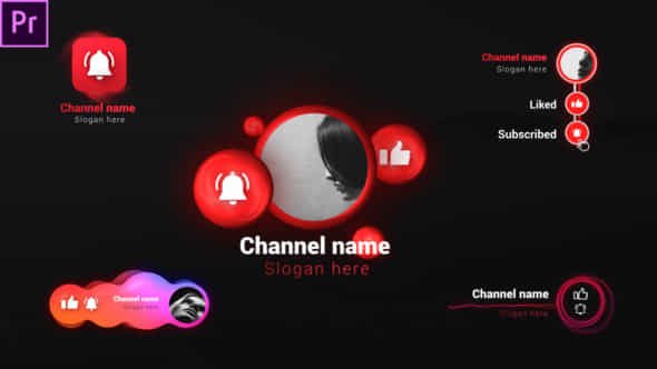 Youtube Trendy Subscribes - VideoHive 29150170