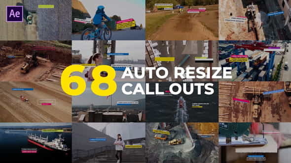 Auto Resizing Call-Outs - VideoHive 28388025