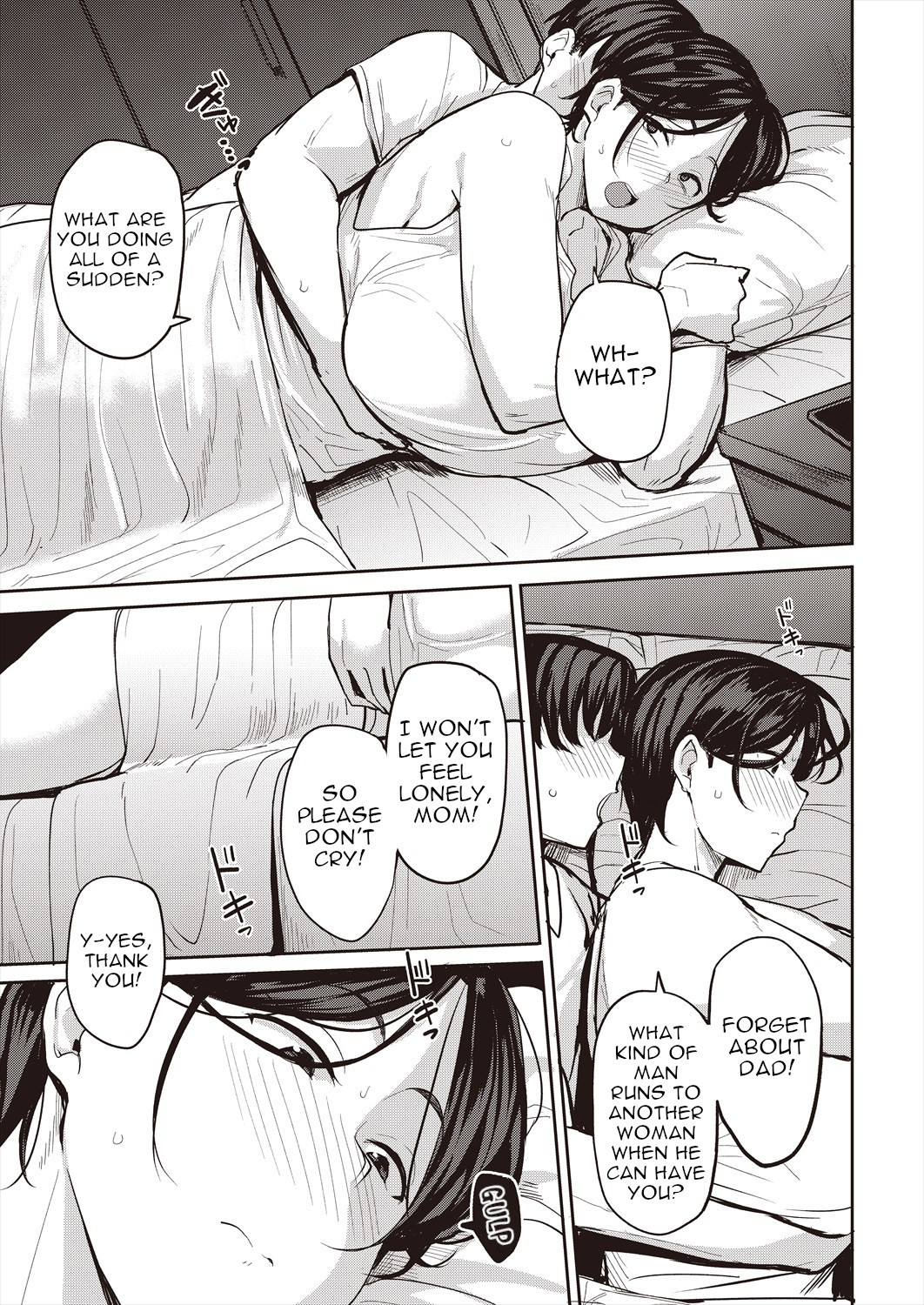 [Nanao Yukiji] Oyako Ai  Mother-Son Love (COMIC AUN 2024-06) [English] [menospeaknihongo]  [Digital]