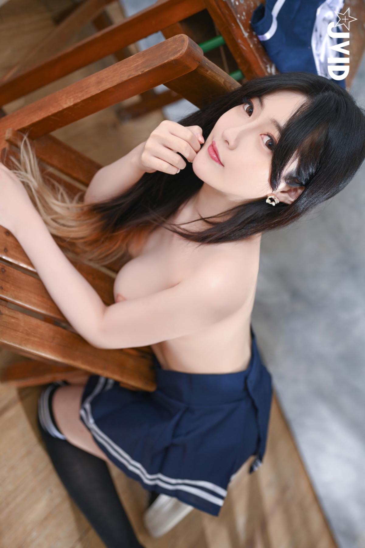 JVID 璃奈酱 – 学妹全裸课堂 Set.02(9)