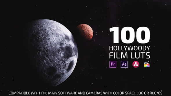 100 LUTs from Hollywood Films - VideoHive 28672249