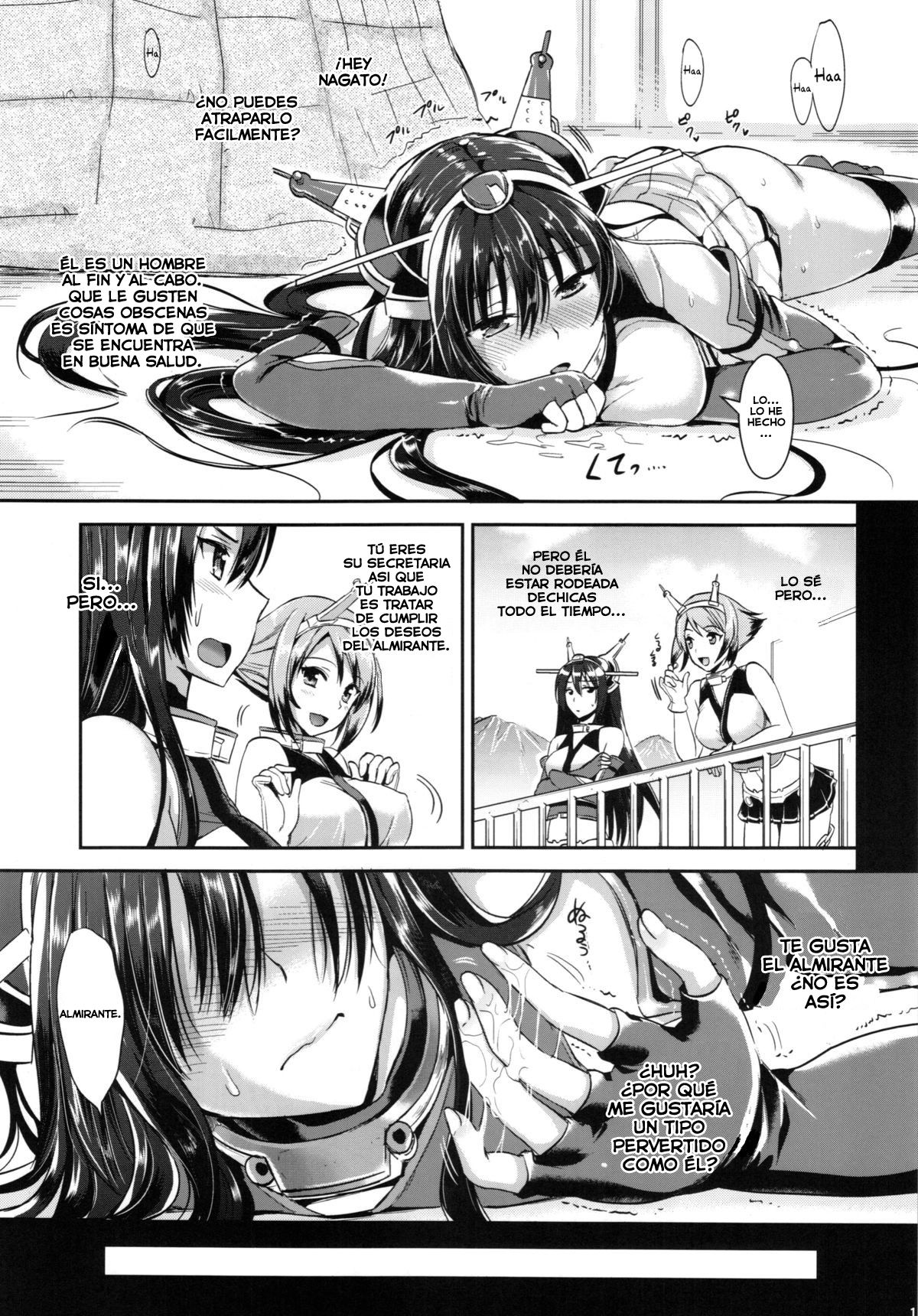 Senkan Nagato to Hentai Teitoku Battleship Nagato and Perverted admiral - 13