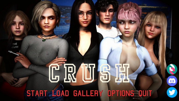 [Dumb Koala] CRUSH 0.2 PC, Mac, Android VN+RIP, 3D Comic [1-20], Vision Video [1-20]