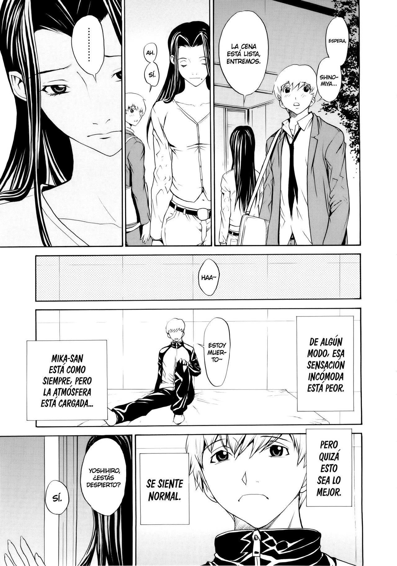 [OKAWARI] Bijin na Haha to Tsuyoki na Classmate Ch. 1-3  Hermosa Madrastra y Segura Compañera de Clases Ch. 1-3 [Spanish] [K.A. Works y Gokiburi]