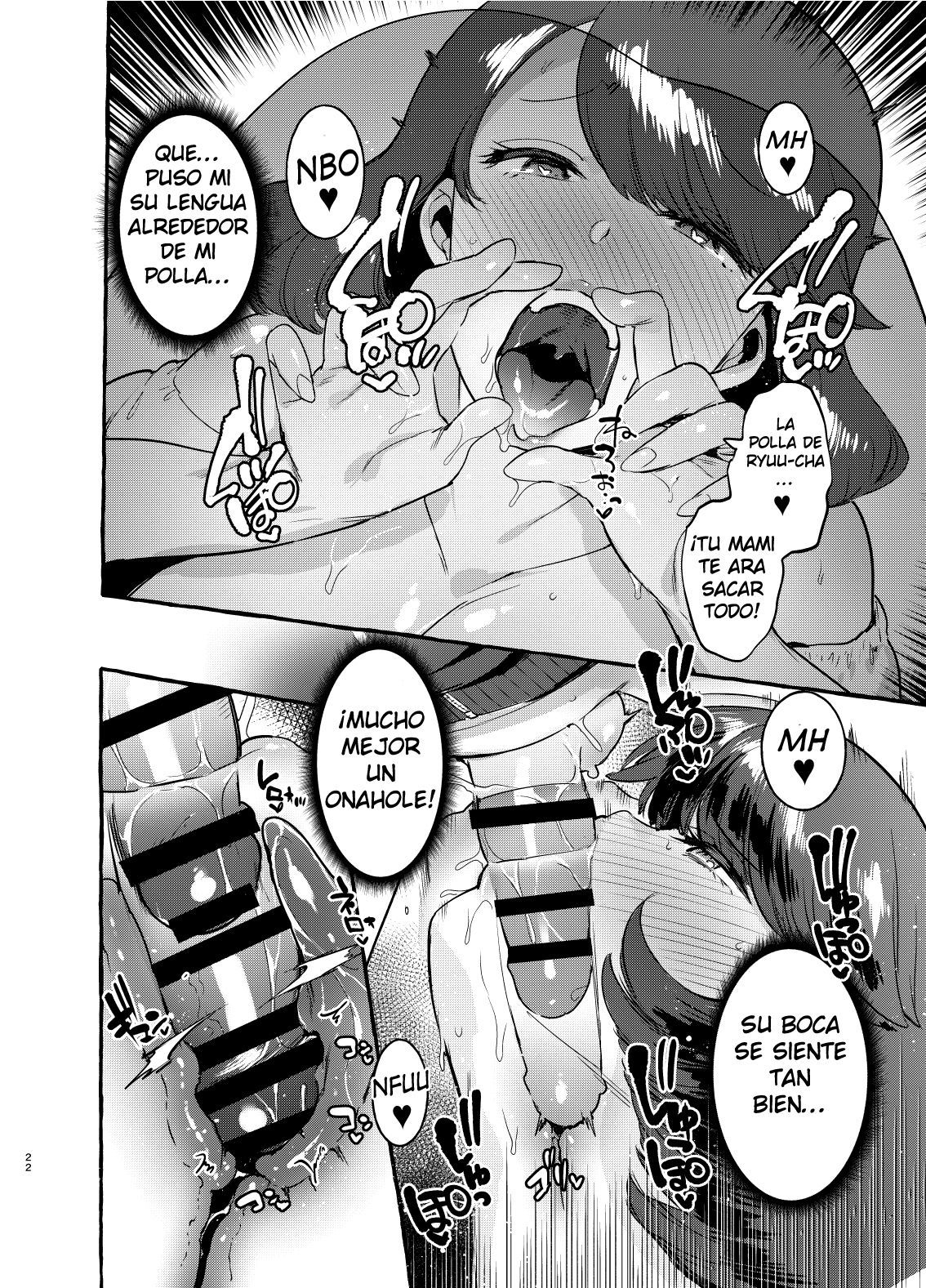 [Hibon (Itami)] Omae no Kaa-chan Kyokon!! [Spanish] [@Ignis traducciones] [Digital]