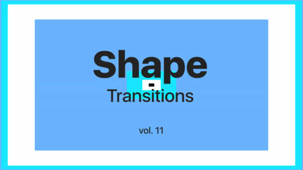 Shape Transitions - VideoHive 45533043