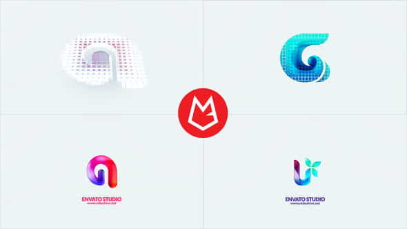 Clean Cubic Logo - VideoHive 28914555