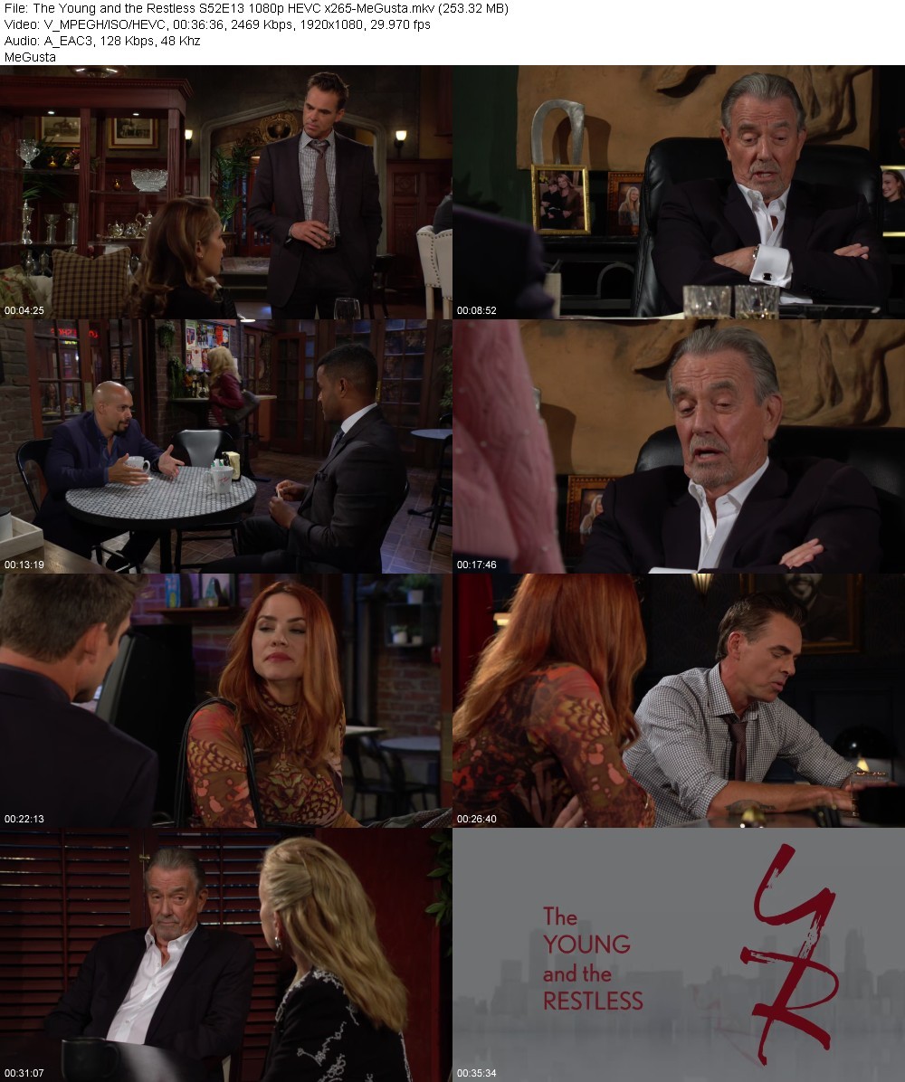 The Young and the Restless S52E13 1080p HEVC x265-MeGusta