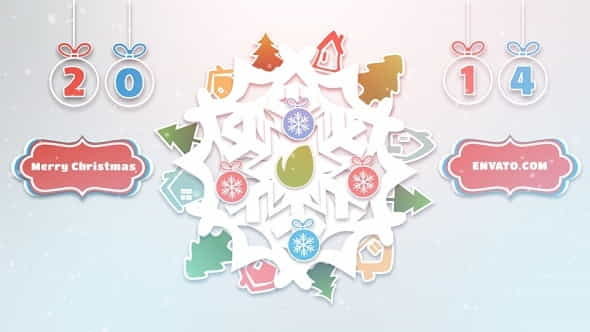 Paper Christmas - VideoHive 6457308