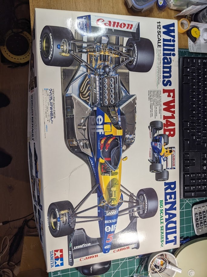 Tamiya 1/12 Scale Martini Brabham BT44B Formula 1 Car Unboxing and