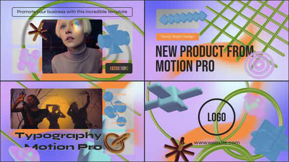 Creative Typography Intro - VideoHive 50573435