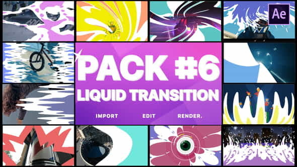 Liquid Transitions Pack 06 | - VideoHive 23503283