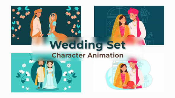 Traditional Wedding Set - VideoHive 39741158