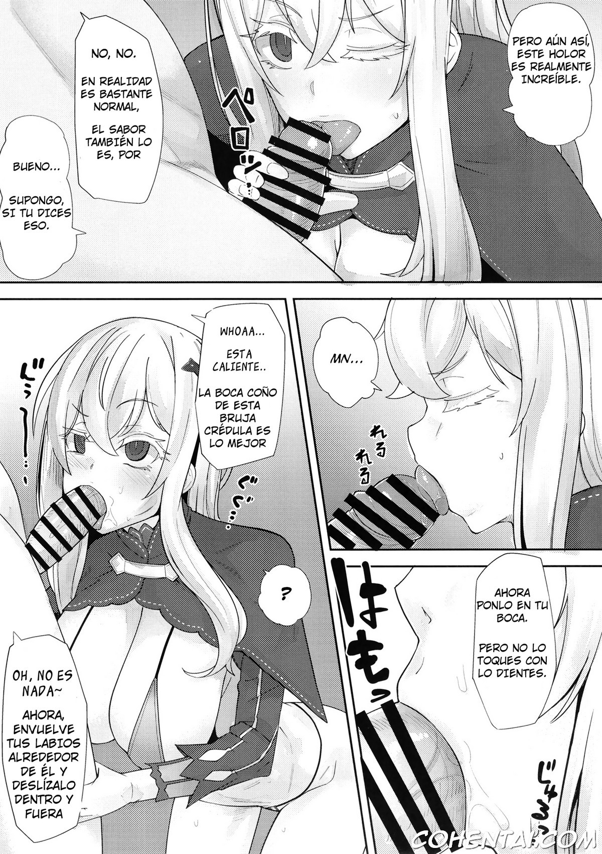 Sukebe na Koto Nannimo Shiranai Echidna-chan Onaho (Re:Zero kara Hajimeru Isekai Seikatsu) xxx comics manga porno doujin hentai español sexo 