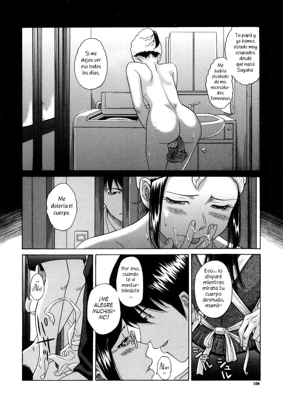 [Hashida Mamoru] Haha Seiai  Haciendo el Amor con Mamá. (Aimai Kanin) [Spanish] [NeoDark Fansub]
