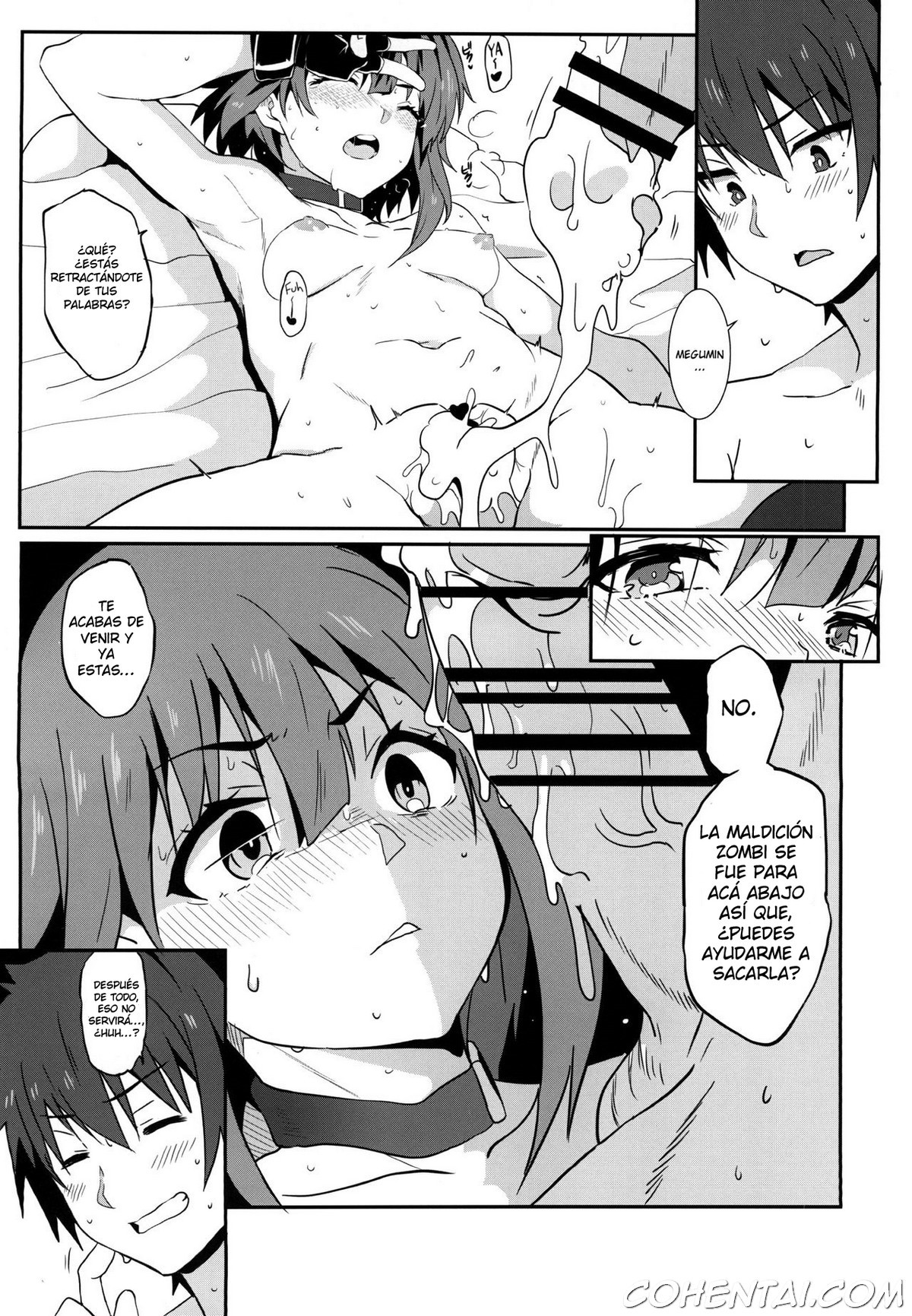 Megumin ni Kareina Shasei o! 4 (Kono Subarashii Sekai ni Syukufuku o!) xxx comics manga porno doujin hentai español sexo 