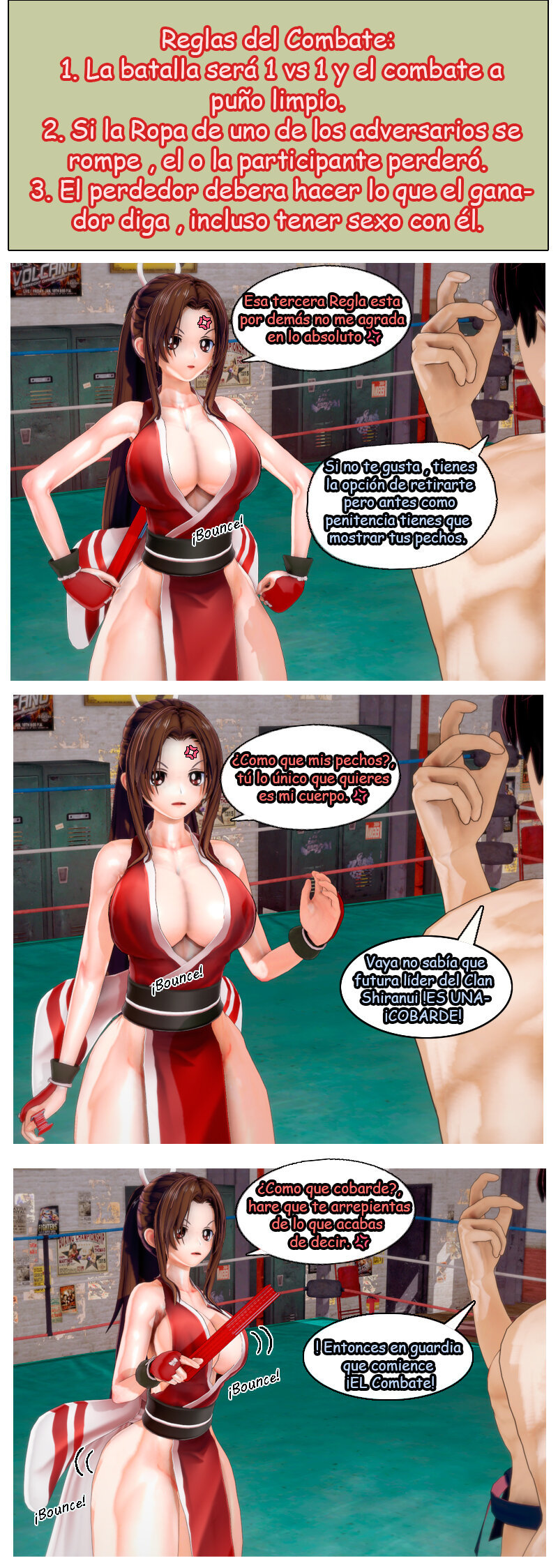 LA BATALLA SEXUAL DE MAI SHIRANUI - 3