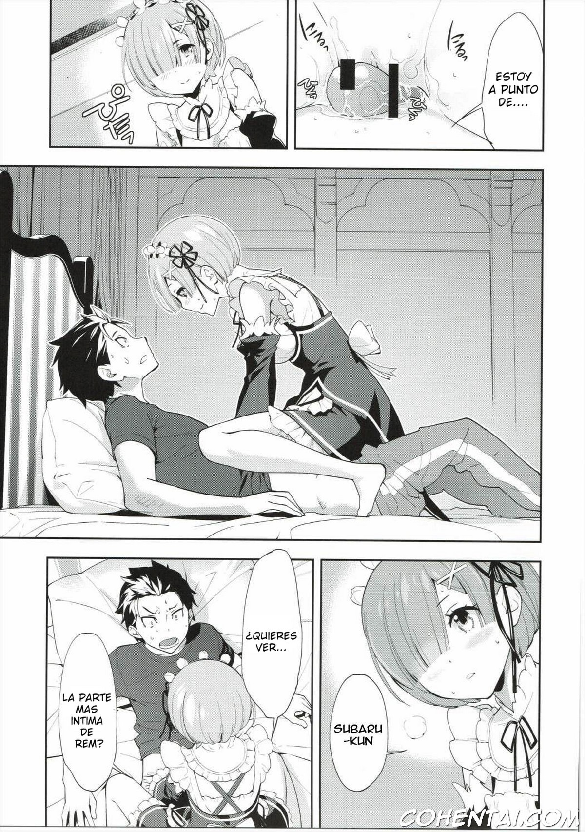 CHOICE (Re:Zero kara Hajimeru Isekai Seikatsu) xxx comics manga porno doujin hentai español sexo 