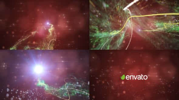 Particle Christmas Logo Reveal - VideoHive 9721888