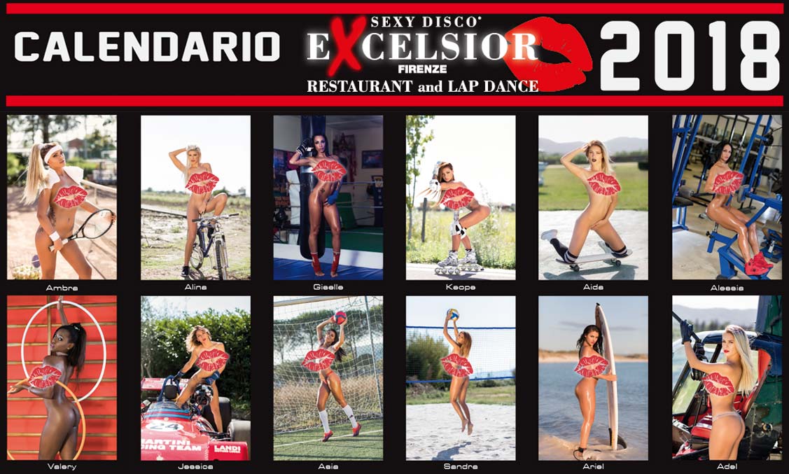 эротический календарь ночного клуба Sexy Disco Excelsior 2018 calendar эротический календарь ночного клуба Sexy Disco Excelsior 2018 calendar