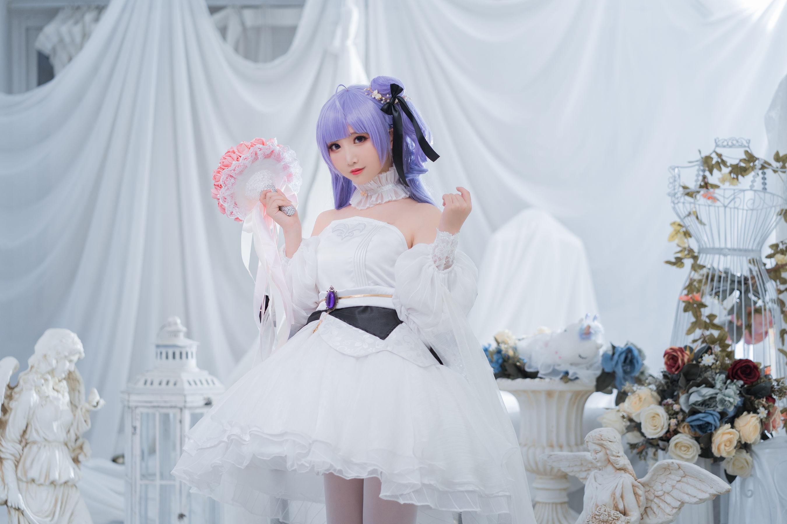 [Cosplay] 面饼仙儿 – 独角兽婚纱(4)