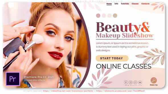 Beauty and Makeup. - VideoHive 36405208
