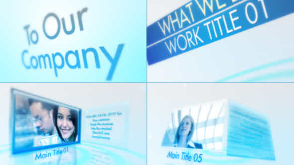 Clean Corporate Presentation - VideoHive 3558092