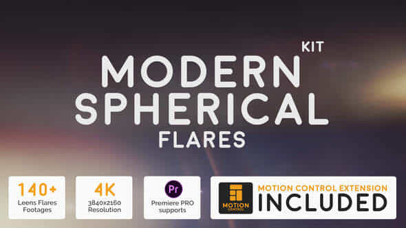 Modern Spherical Flares - VideoHive 25603713