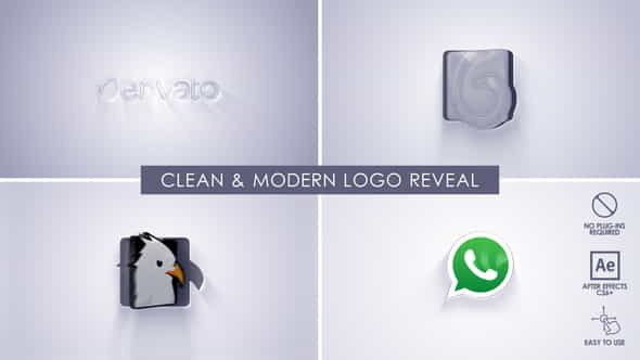 CleanModern Logo Reveal - VideoHive 28970155