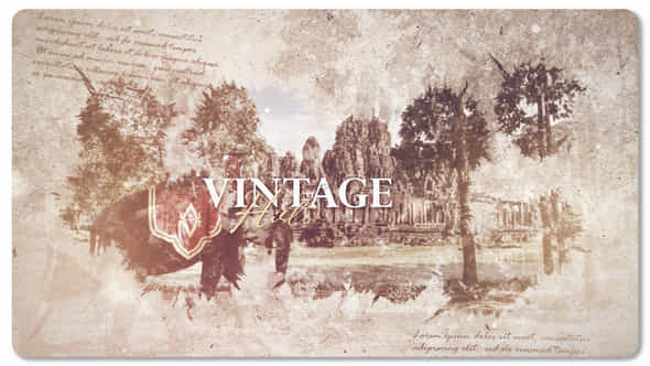 Vintage History - VideoHive 53234279