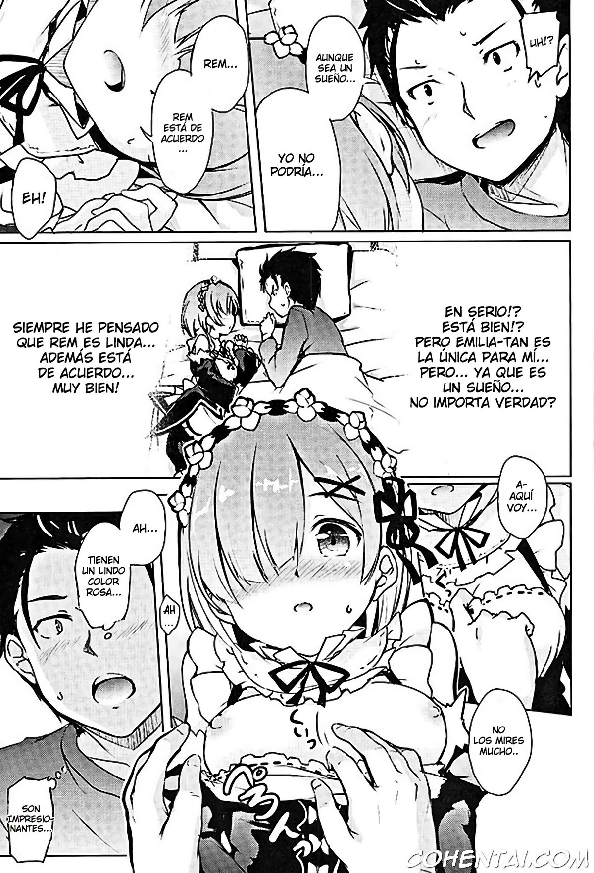 Rem kara Hajimeru Isei Kouyuu (Re:Zero kara Hajimeru Isekai Seikatsu) xxx comics manga porno doujin hentai español sexo 