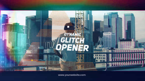 Dynamic Glitch Opener - VideoHive 20774852