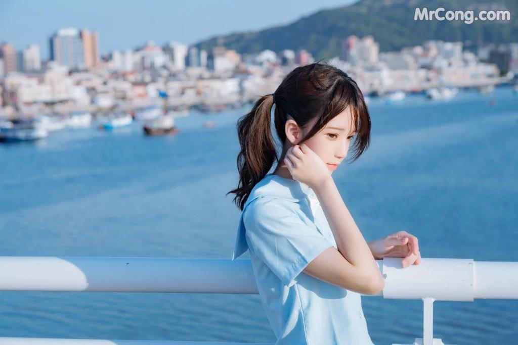 Coser@桜桃喵 Vol.125: 蔚蓝 (33 photos)(29)