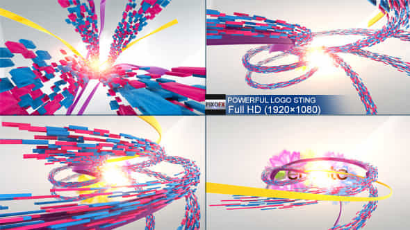 Powerful Logo Sting - VideoHive 7272639