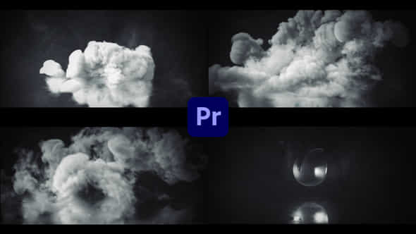 SmokeFog Explosion Logo - VideoHive 37260755