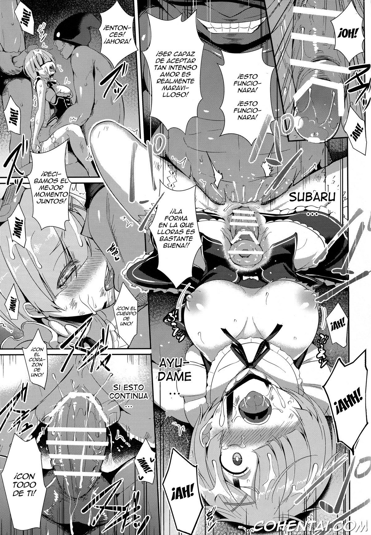 Rem Kara (Re:Zero kara Hajimeru Isekai Seikatsu) xxx comics manga porno doujin hentai español sexo 