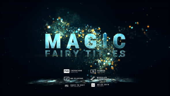 Magic | Fairy Particles Titles - VideoHive 30613652