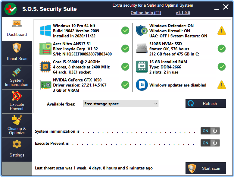 S.O.S Security Suite 2.9.1.0 X64 FC Portable BcQR208L_o