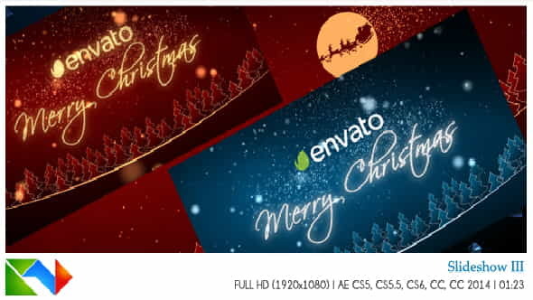 Christmas Logo Reveal 02 - VideoHive 13620235