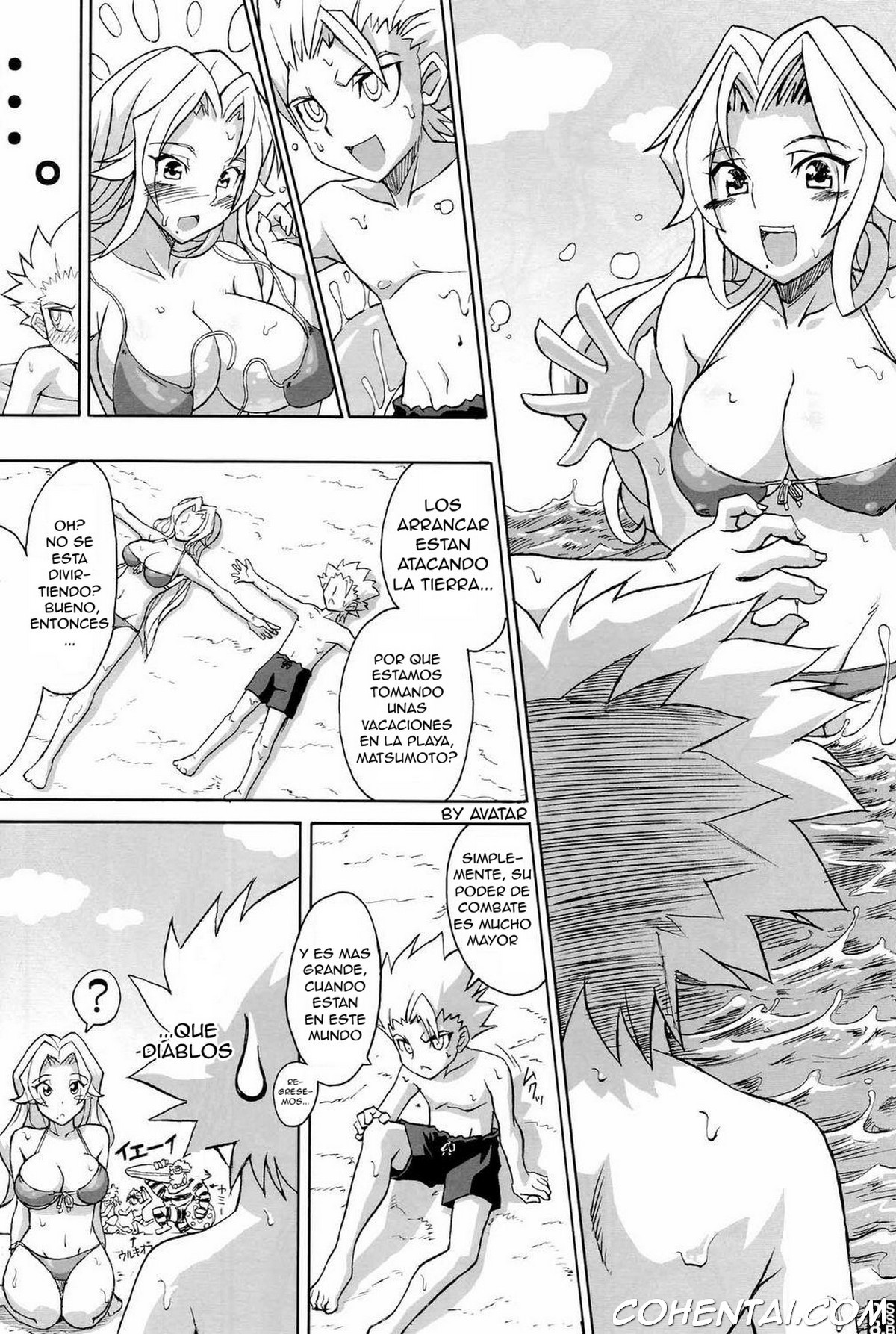 Sexy Summer Beach (Bleach) xxx comics manga porno doujin hentai español sexo 