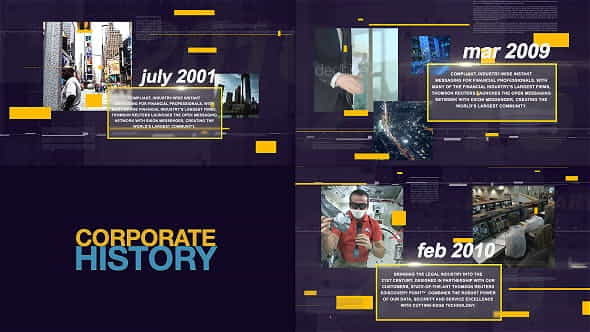 Corporate History - VideoHive 17184098