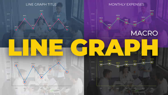 Line Graph - VideoHive 44940620