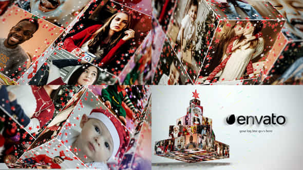 Christmas Tree Photo Opener - VideoHive 49662845