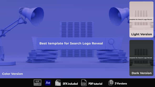 Search Logo Reveal - VideoHive 49861151