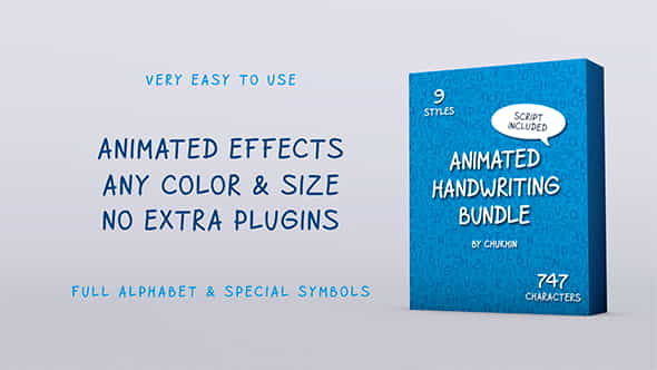 Animated Handwriting Bundle - VideoHive 21054513