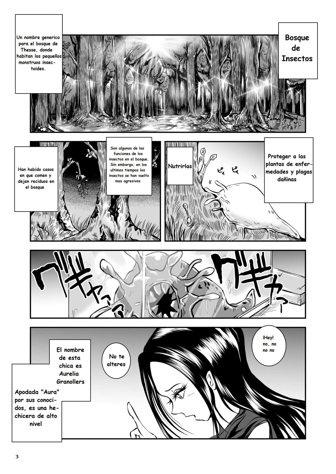 Parasitized Giant Slugs VS Sorceress of the Black Hair as Aura - 2