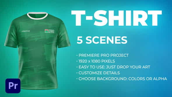 T-shirt II - 5 Scenes - VideoHive 34396807