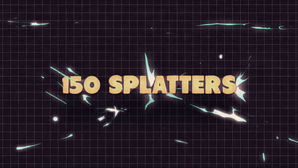 150 Splatter Animations + Opener - VideoHive 10321894